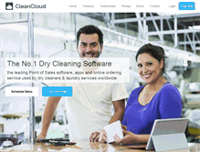 Tablet Screenshot of cleancloudapp.com
